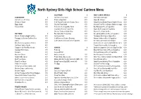 Canteen Menu.Pdf