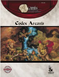 D20 Codex Arcanis