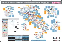 Ipermercati in Italia E Quote Di Mercato (Iper+Super+Lis+Disc) Per Provincia 2017 MAP Fonte: Nielsen - Dati Al 1 Gennaio 2017