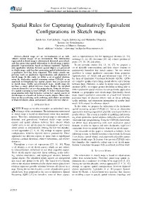 Spatial Rules for Capturing Qualitatively Equivalent Conﬁgurations in Sketch Maps