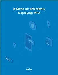 8 Steps for Effectively Deploying