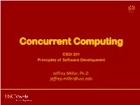Concurrent Computing