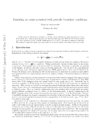 Tunneling in Cosine Potential with Periodic Boundary Conditions