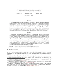 A Reverse Aldous–Broder Algorithm