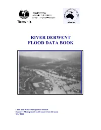 River Derwent Flood Data Book