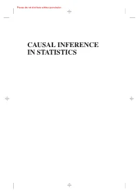 CAUSAL INFERENCE in STATISTICS.Pdf