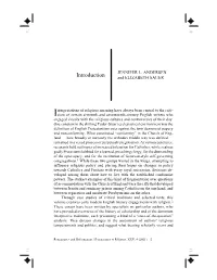Introduction and ELIZABETH SAUER