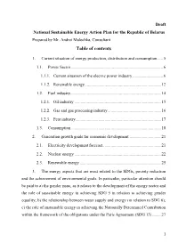 Table of Contents