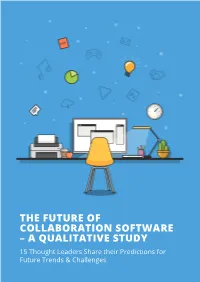 The Future of Collaboration Software – a Qualitative Study