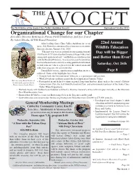 Organizational Change for Our Chapter