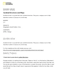 Overview Directions
