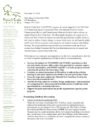 2014 New York State Open Space Conservation Plan