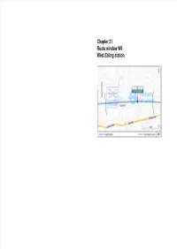 Chapter 21 Route Window W6 West Ealing Station