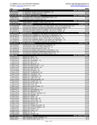 FTI 2010 CD DVD Consumer Price List