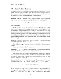 Lecture 18 and 19 17 Smale's Sard Theorem