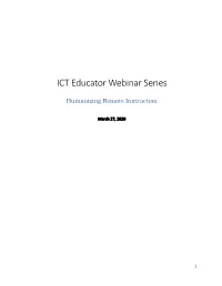 Webinar Transcript