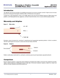 AN-1014 Microstrip Vs Stripline: Crosstalk and RMS Phase Jitter