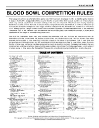 BB Competition Rules V2
