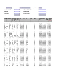 CIN Company Name 01-AUG-2012 First Name Middle Name Last