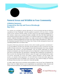 Newburgh Habitat Summary