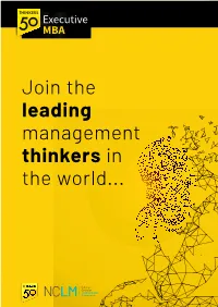 Thinkers in the World