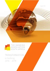 Transformation in Banking Report 2019