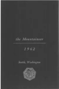 1961 Climbers Outing in the Icefield Range of the St