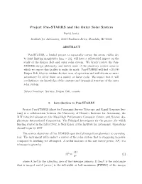 Project Pan-STARRS and the Outer Solar System