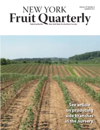 Published by the New York State Horticultural Society
