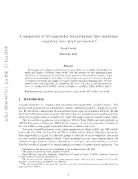 A Comparison of Two Approaches for Polynomial Time Algorithms