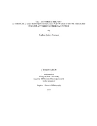 “Am I My Other's Keeper?”: Alterity, Dialogic Representation and Polyphonic Ethical Discourse in Later Antebellum American