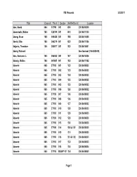5/3/2011 FBI Records Page 1 Title Class # File # Section NARA Box