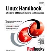 A Guide to IBM Linux Solutions and Resources