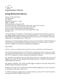 Jesup Memorial Library