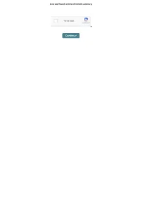 Lost and Found Andrew Clements Summary