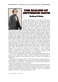 Bailing of Jeff Davis