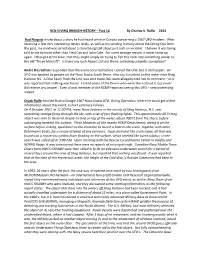 RCN DIVING BRANCH HISTORY – Part 14 by Charles V