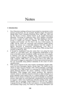 1. Introduction His the Illusion of Power: Political Theater in The