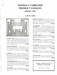 L INTERACT COMPUTER PRODUCT CATALOG