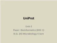 Protein Database