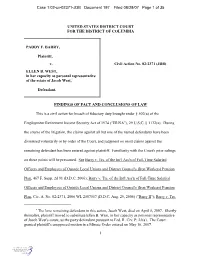 The Lone Remaining Defendant in This Action, Jacob West, Died on April 5, 2007