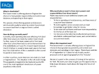 Devolution Faqs