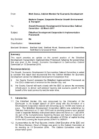 Ebbsfleet Development Corporation's Implementation