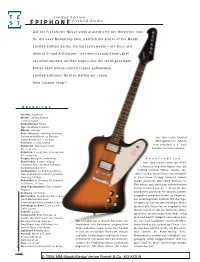 EPIPHONE Firebird Studio