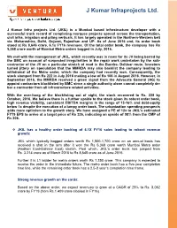 J Kumar Infraprojects Ltd