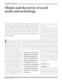 Obama and the Power of Social Media and Technology
