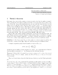 1 Turán's Theorem
