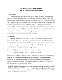 Infixing Reduplication in Pima and Its Theoretical Consequences