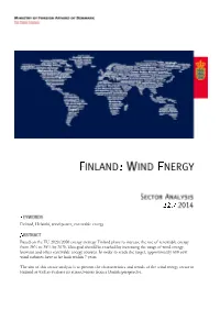Finland, Helsinki, Wind Power, Renewable Energy Based on the EU