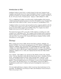 Introduction to HUL